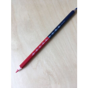 Roter und blauer Stift R&B pencil