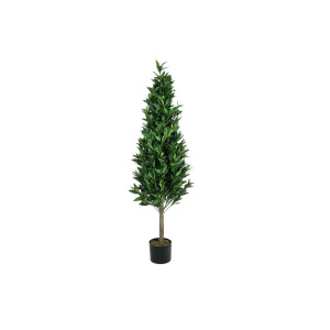 Europalms Lorbeerkegelbaum, hochstamm, Kunstpflanze, 150cm