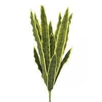 Europalms Sansevieria (EVA), künstlich, grün-gelb, 74cm