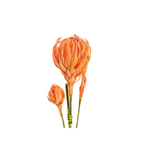 Europalms Dahlienzweig (EVA), künstlich, orange