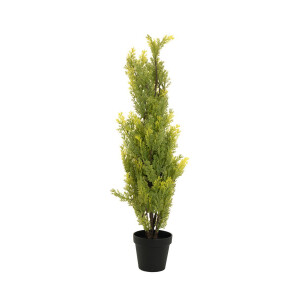 Europalms Zypresse, Leyland, Kunstpflanze, 90cm