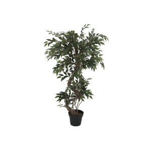 Europalms Ficus Multi Spiralstamm, Kunstpflanze, 130cm