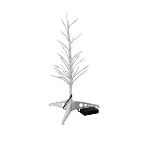 Europalms Design-Baum mit LED ww 40cm für Batterie