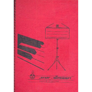 Notenbuch DIN A hoch 4x3 Systeme 48 Seiten
