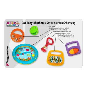Das Baby-Rhythmus-Set zum ersten Geburtstag
