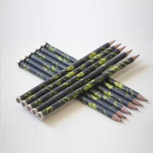 Bleistift Instrumente schwarz/grau/bunt mit Magnet