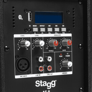 Stagg AS8 EU 8" Active Speaker