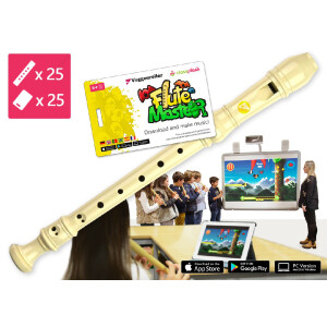 Blockflöten-Kiste „Flute Master“ 2 -...