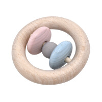 Klapper-Ring "Roti" - blau/rosa