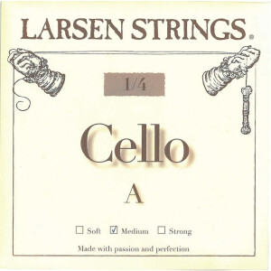 Larsen Cello-Saite kleine Gr&ouml;&szlig;en D 3/4