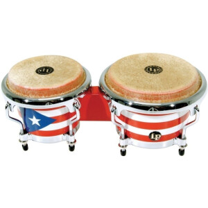 LP Bongo Mini Tunable LPM199-PR Puerto Rican Flag