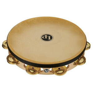 LP Tambourin Pro 10in Single Row with Head LP383-BR...