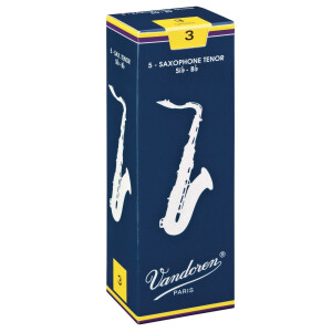 Vandoren Blatt Tenor Saxophon Traditionell 3 1/2