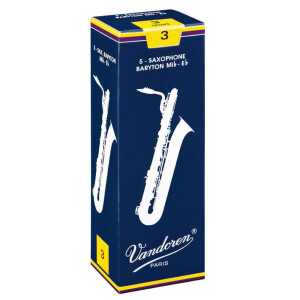 Vandoren Blatt Bariton Saxophon Traditionell 2 1/2