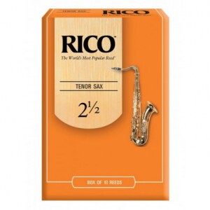 Rico Tenorsaxophon Blatt 2,5, Packung mit 25 Stück