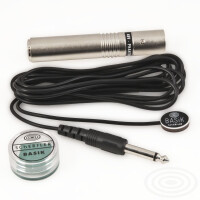 Schertler Kontaktmikrofon Schertler BASIK PRO mit 48V Phantom-Power-Adapter