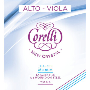 Corelli Viola-Saiten New Crystal Satz 730MB Medium
