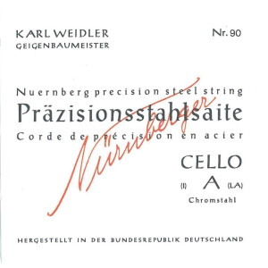 N&uuml;rnberger Cello-Saiten Pr&auml;zision 94,...
