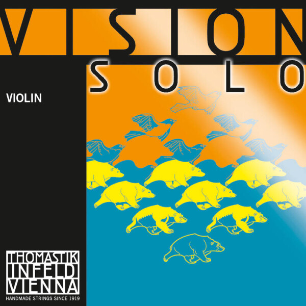 Thomastik-Infeld Violin-Saiten Vision Solo VIS101 Satz Silver D