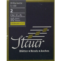 Steuer Blatt Bb-Klarinette Blue Line S100 2 1/2