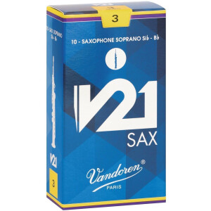 Vandoren Blatt Sopran Saxophon V21 3