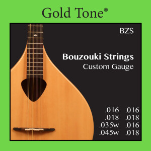 Gold Tone BZS Bouzouki