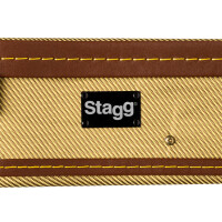 Stagg GCX-UKB GD Koffer für Bariton Ukulele
