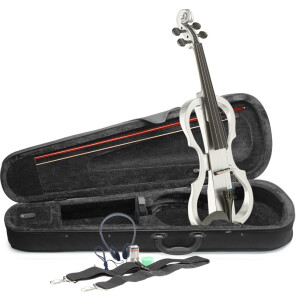 Stagg EVN X-4/4 WH E-Violinen Set