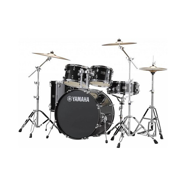 Yamaha Drumset Rydeen Set black glitter inklusive Paiste-Beckensatz 101