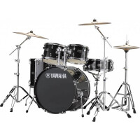 Yamaha Drumset Rydeen Set black glitter inklusive Paiste-Beckensatz 101
