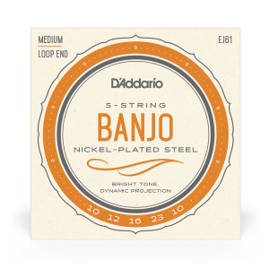 DAddario EJ61 Banjo 5str