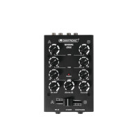 Omnitronic GNOME-202 Mini-Mixer schwarz