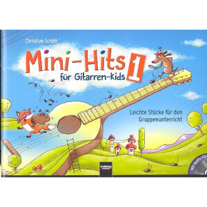 Mini-Hits für Gitarren-Kids Band 1 (+CD)