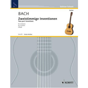 Sämtliche zweistimmigen Inventionen BWV772-786