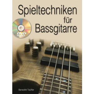 Spieltechniken f&uuml;r Bassgitarre (+DVD)