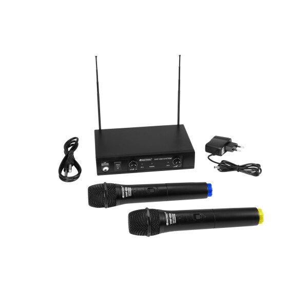Omnitronic VHF-102 Funkmikrofon-System 214.35/201.60MHz