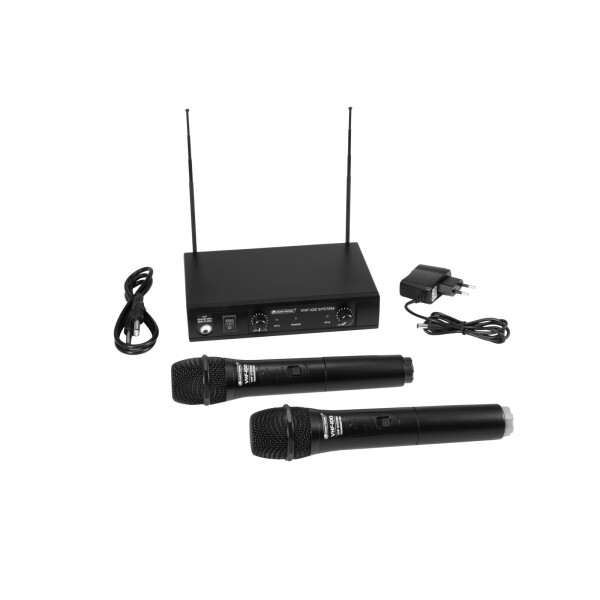 Omnitronic VHF-102 Funkmikrofon-System 209.80/205.75MHz