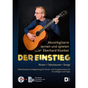 Akustikgitarre lernen und spielen - Der Einstieg (+CD...