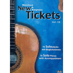 New Tickets (+CD) f&uuml;r 1-2 Gitarren