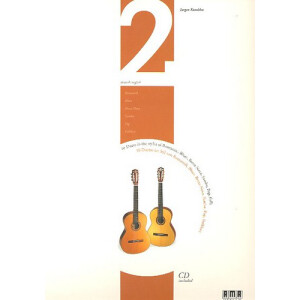 Zwei 10 Duette f&uuml;r 2 Gitarren (+CD)