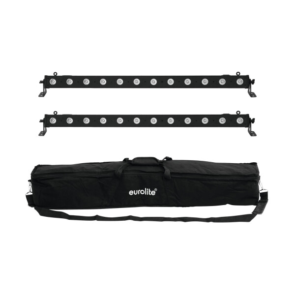 Eurolite Set 2x LED BAR-12 QCL RGBA + Soft Bag