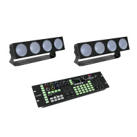 Eurolite Set 2x LED CBB-4 + DMX LED Color Chief Controller