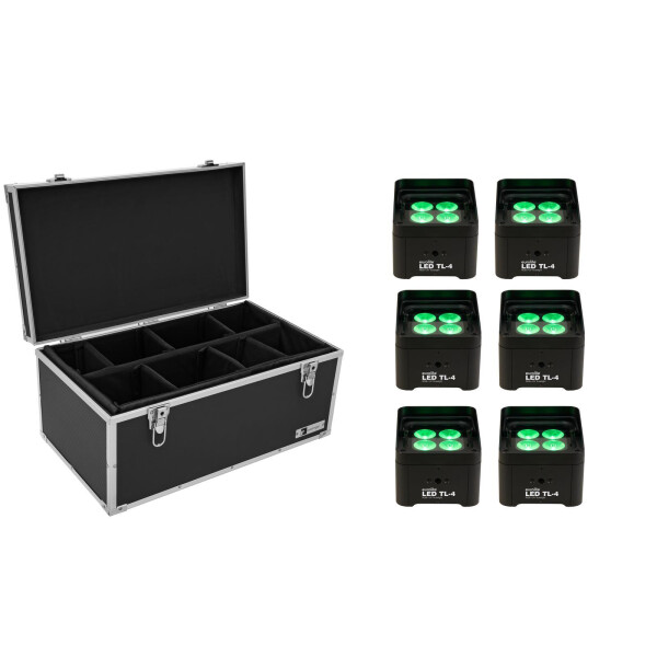 Eurolite Set 6x LED TL-4 Trusslight + Case