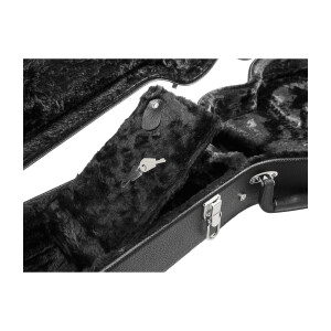 Dimavery Form-Case E-Gitarre LP, schwarz