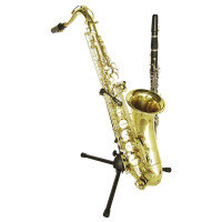 Dimavery Ständer für Saxophon + 1 Klarinette
