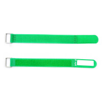 GAFER.PL Kabelbinder Klettverschluss 25x550mm 5er Pack grün