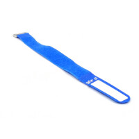 GAFER.PL Kabelbinder Klettverschluss 25x260mm 5er Pack blau