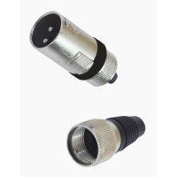 Omnitronic Mikrofonkabel 2x0,22 100m sw + Steckerset