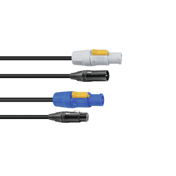 Sommer Cable Kombikabel DMX PowerCon/XLR 2,5m