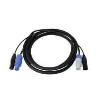 Sommer Cable Kombikabel DMX PowerCon/XLR 2,5m